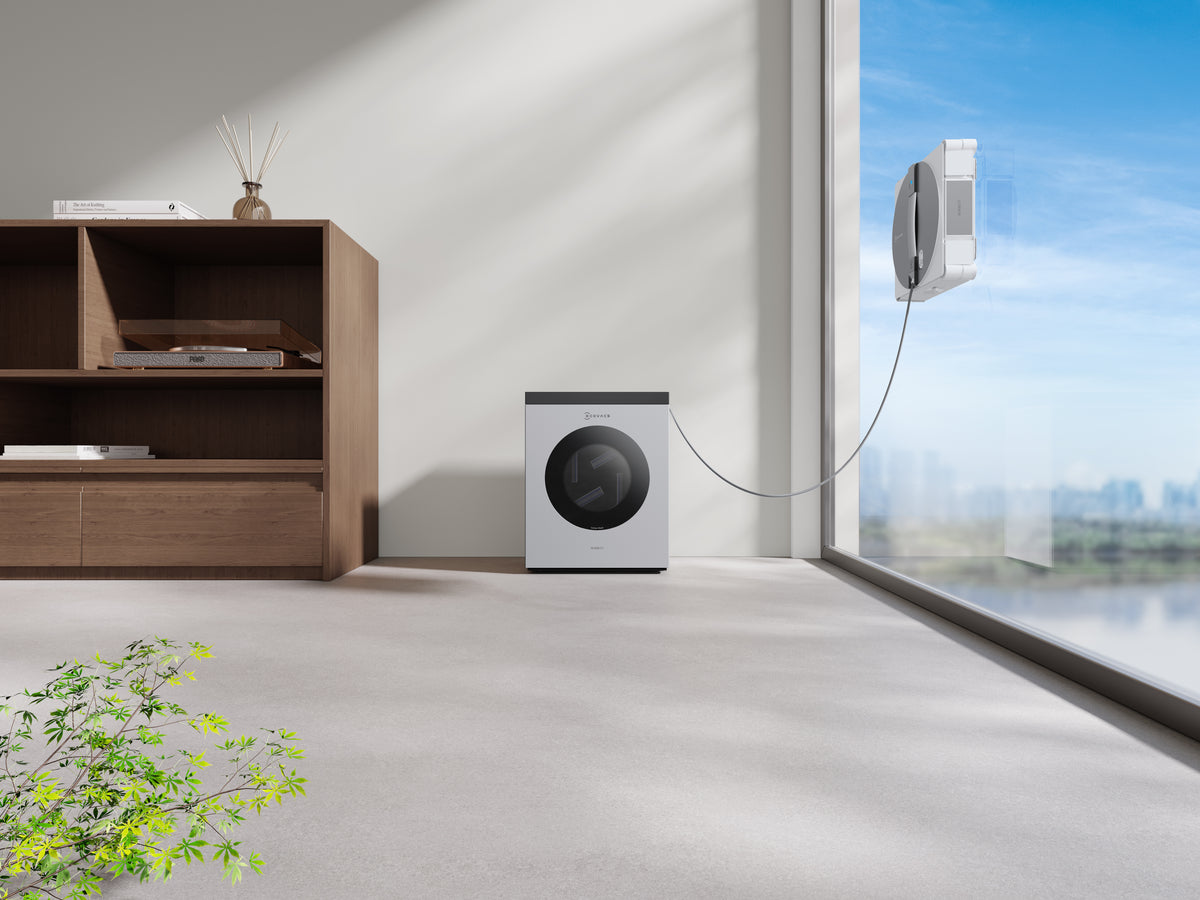 Ecovacs Winbot W3 OMNI Vinduesrenser robotstyret Sølv