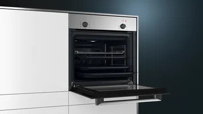 Siemens iQ100 HB010FBR1S ovn 66 L 3300 W Sort, Rustfrit stål