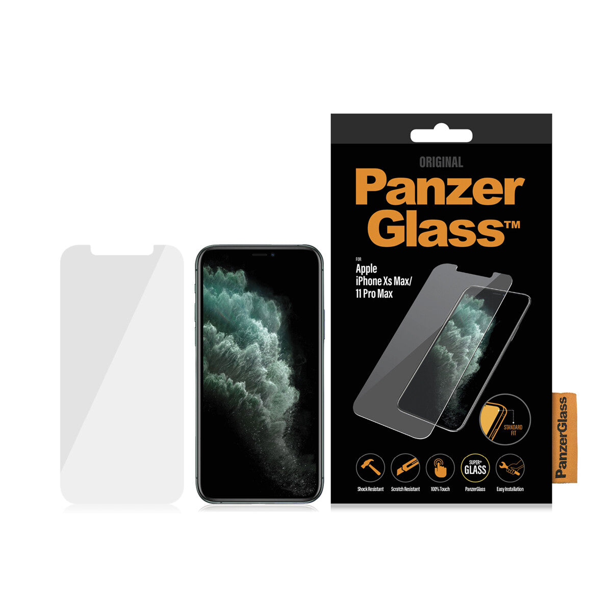PanzerGlass ® Skærmbeskyttelse iPhone 11 Pro Max | Xs Max | Standard Fit