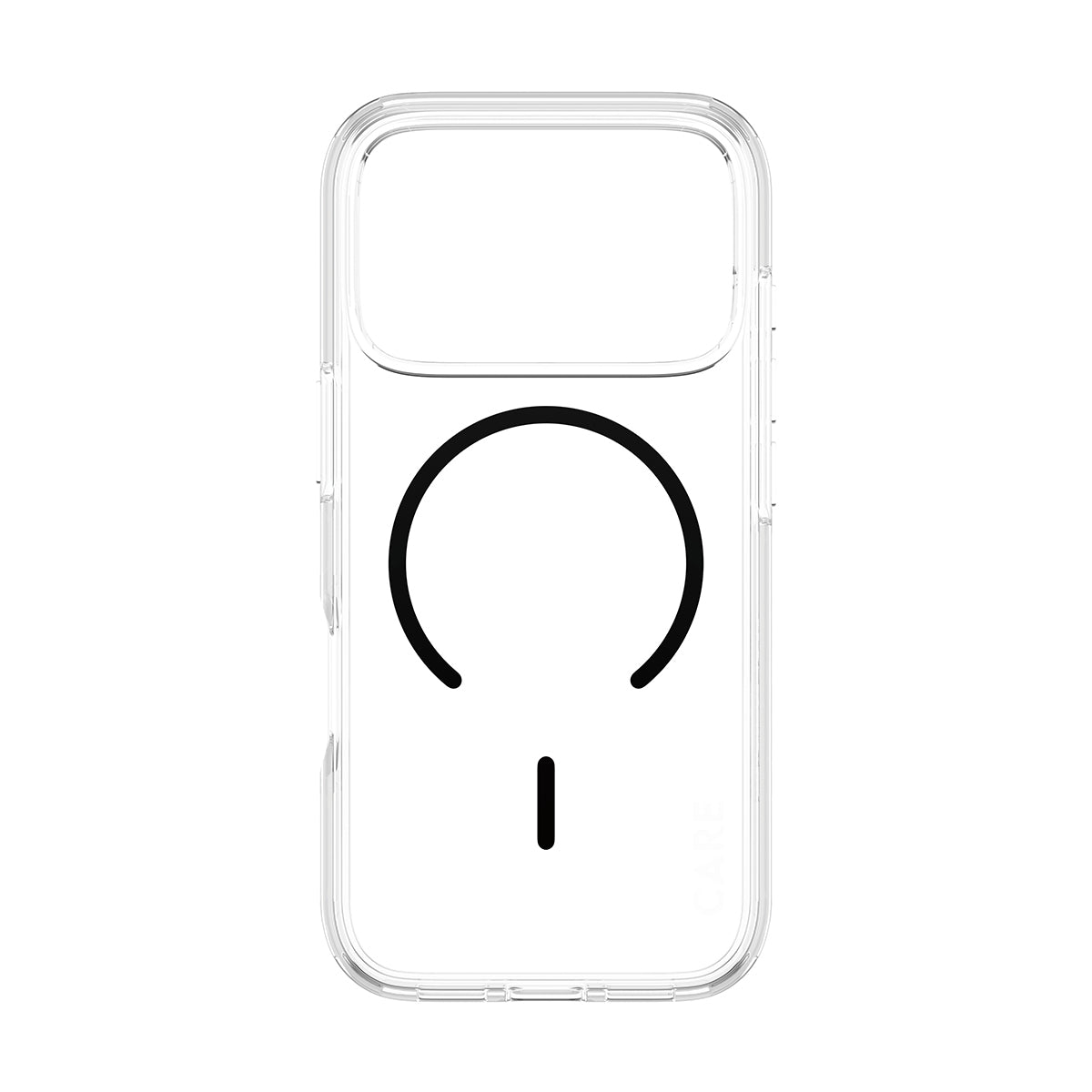 PanzerGlass CARE by ® Flagship Case Transparent Urban Explorer m. Sort MagSafe iPhone 17 Pro