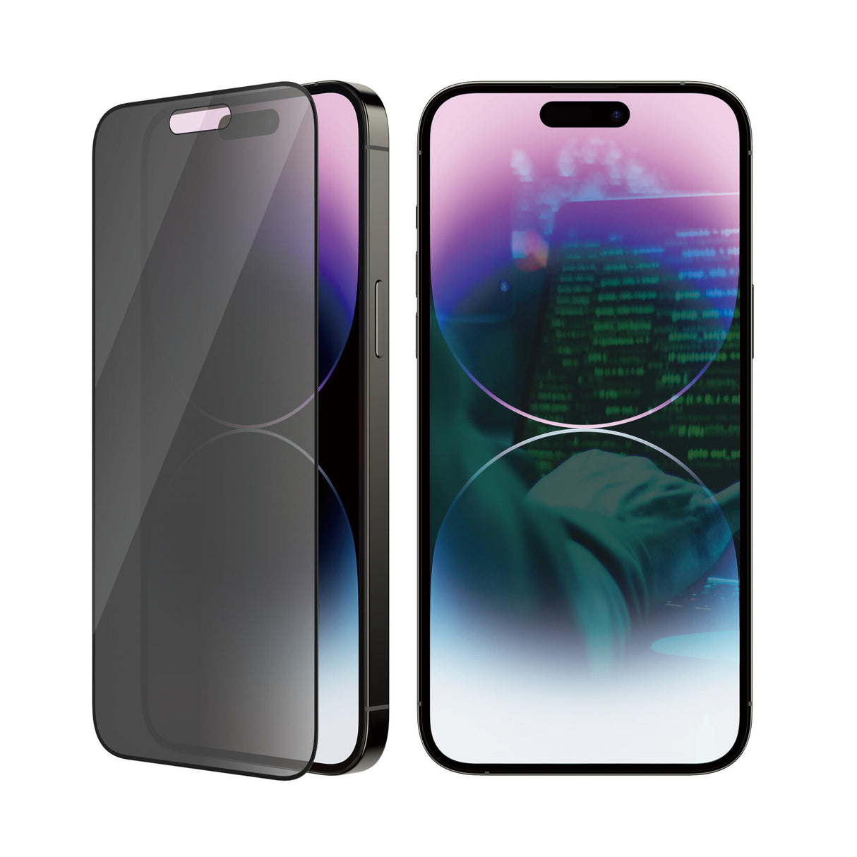 PanzerGlass ® Privacy Skærmbeskyttelse iPhone 14 Pro Max | Ultra-Wide Fit