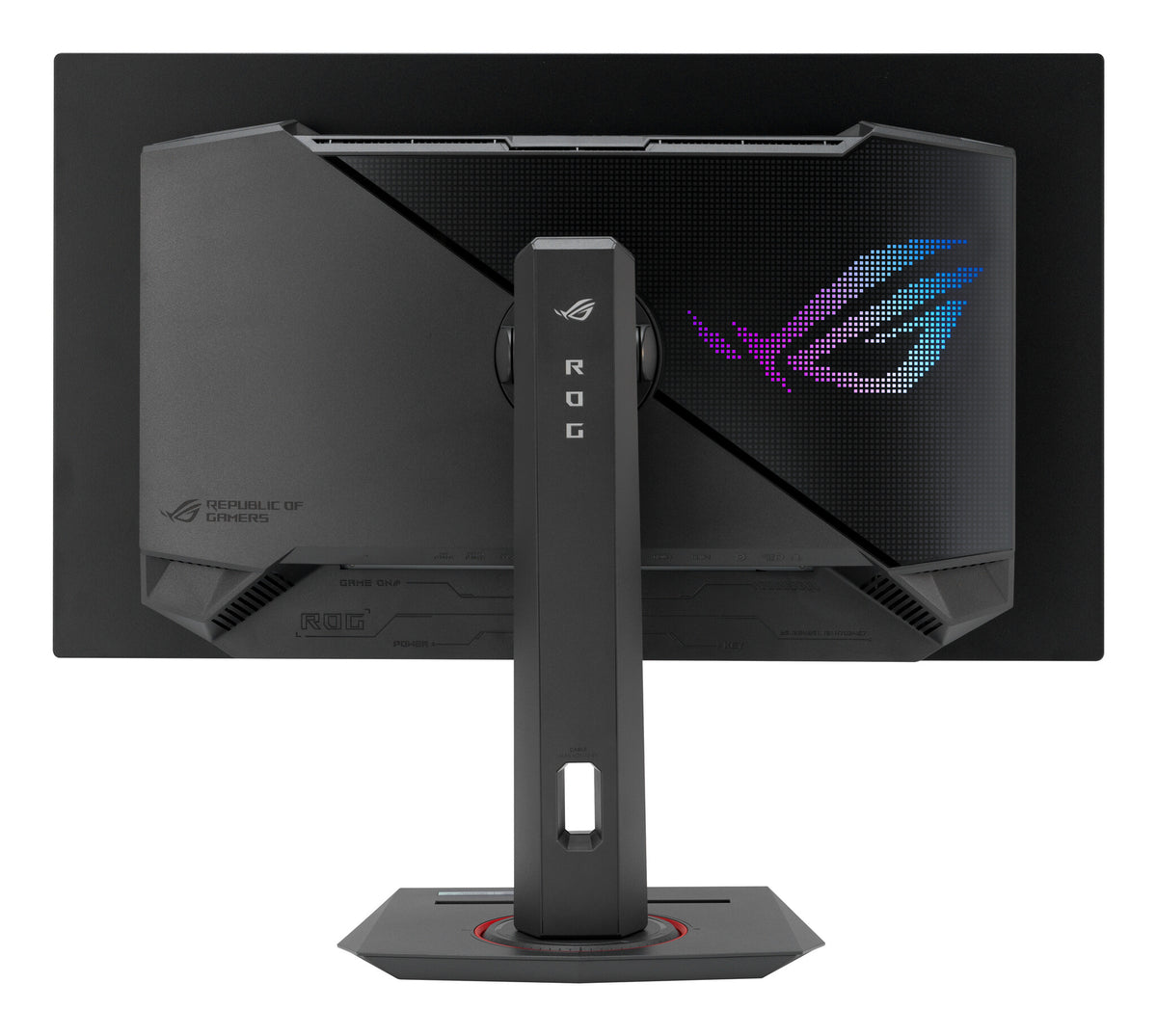 ASUS ROG Strix OLED XG27ACDNG computerskærm 67,3 cm (26.5") 2560 x 1440 pixel Quad HD QD-OLED Sort