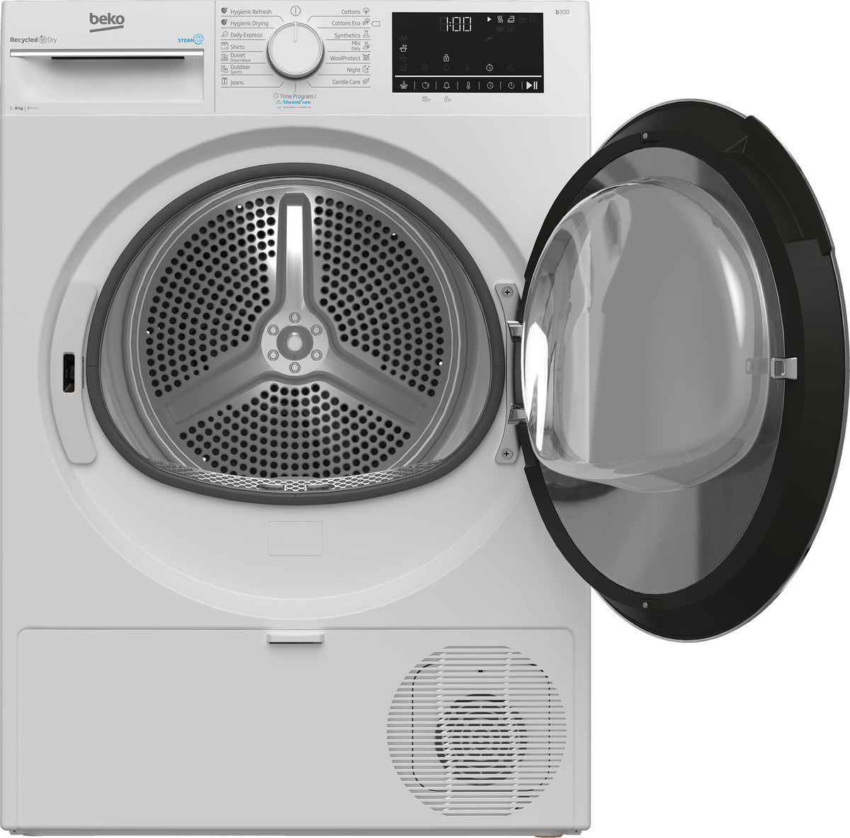 Beko B3T42242 tørretumbler Fritstående Front-læsning 8 kg Hvid