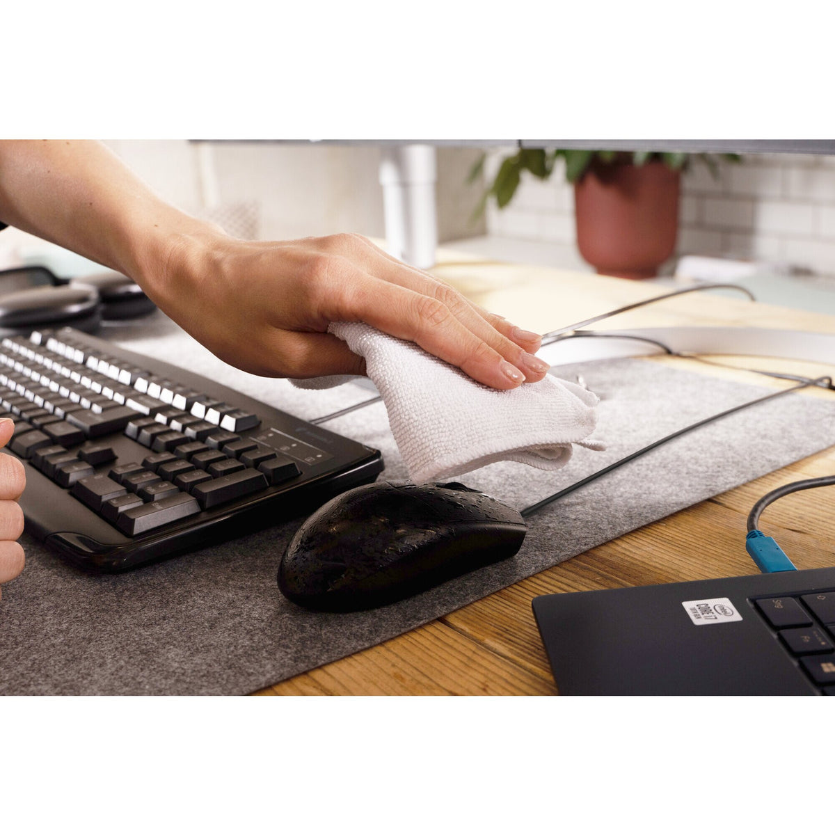 Kensington Pro Fit Wired Vaskbar Mouse