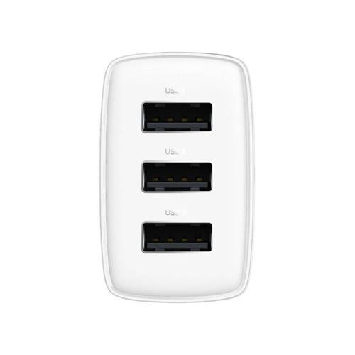 Baseus CCXJ020102 mobile device charger Universal White AC Indoor
