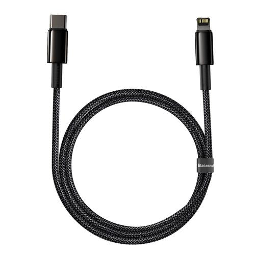 Baseus Tungsten Gold 1 m Black