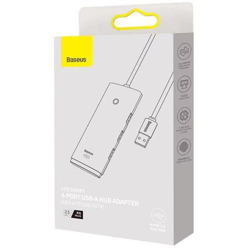 Baseus WKQX030001 interface hub USB 3.2 Gen 1 (3.1 Gen 1) Type-A 5000 Mbit/s Black