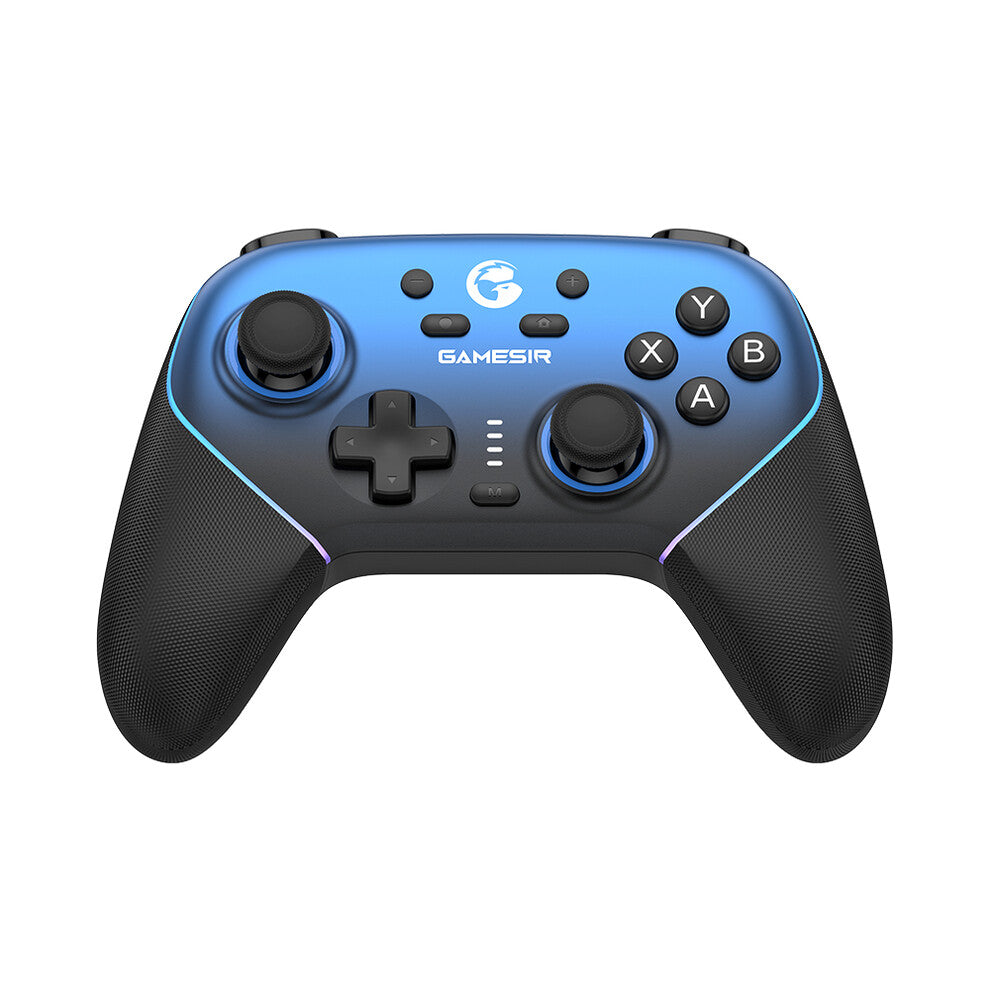 GameSir Super Nova Sort, Blå Bluetooth/RF/USB Gamepad Analog/digital Android, iOS, Xbox, PC