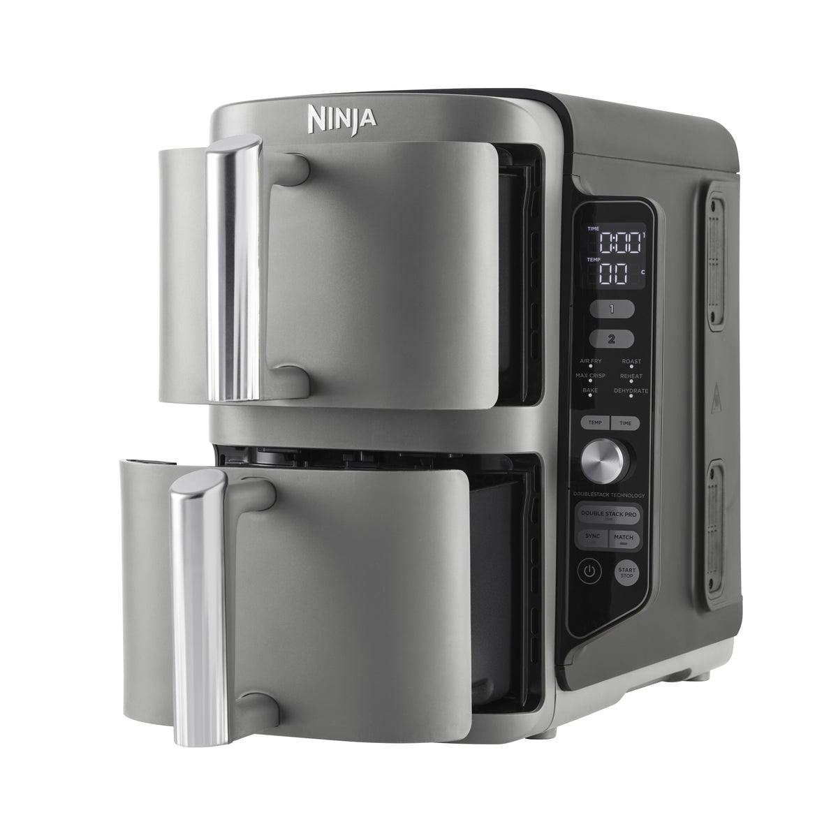 Ninja SL400EU Double Stack XL Airfryer 2.47kW Grå