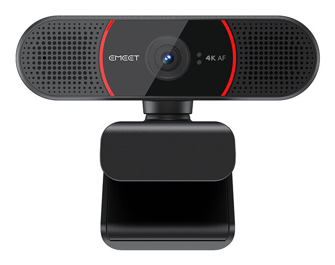 eMeet C960 4K webcam 3840 x 2160 pixel USB Sort, Rød