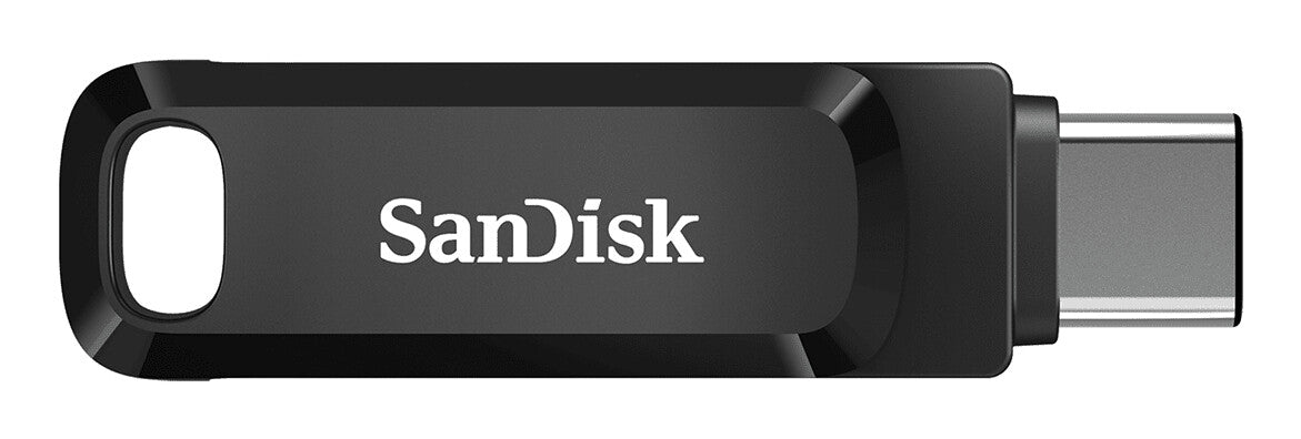 SanDisk Ultra Dual Drive Go 128GB USB 3.2 Gen 1 / USB-C USB stick Sort