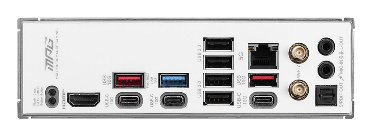 MSI MPG B850 EDGE TI WIFI bundkort AMD B850 Sokkel AM5 ATX