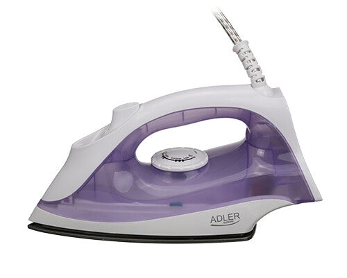 Adler AD 5019 Dampstrygejern 1600 W Violet, Hvid