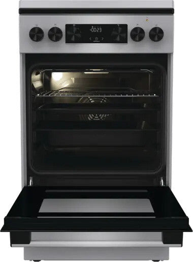 Gorenje G600 GK5C42SJ komfur og ovn Fritstående komfur Elektrisk Gaskomfur Grå
