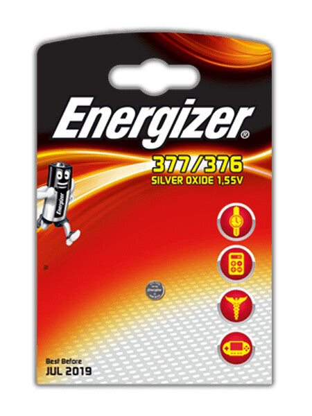Energizer 377/376 Engangsbatteri Sølvoxid (S)