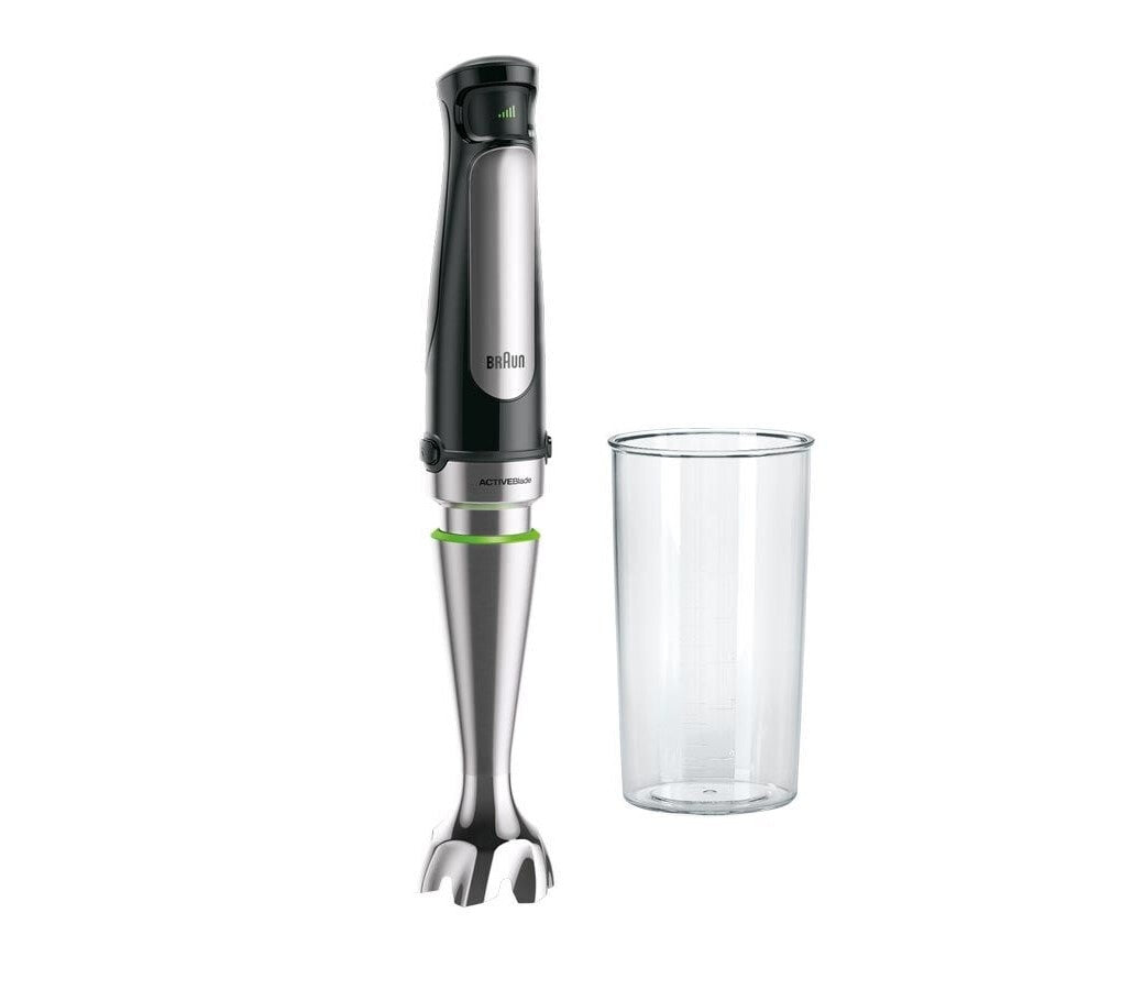 Braun MQ 7000X 0,6 L Nedsænkning blender 1000 W Sort, Satin stål