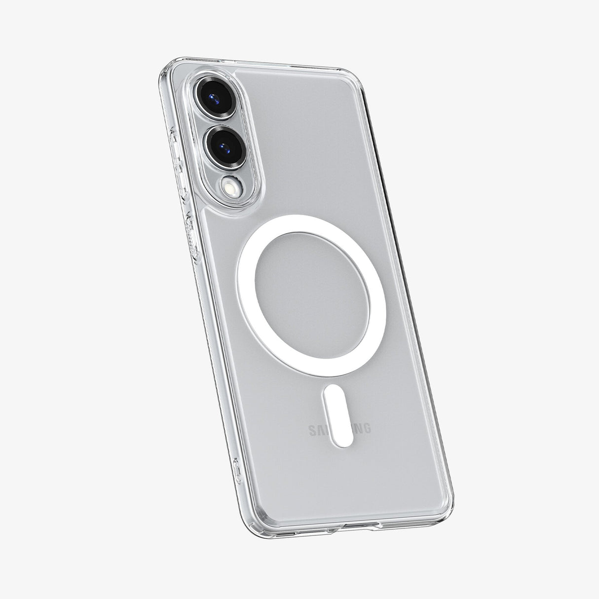 Spigen Ultra Hybrid (MagFit) mobiltelefon etui 17 cm (6.7") Cover Transparent, Hvid