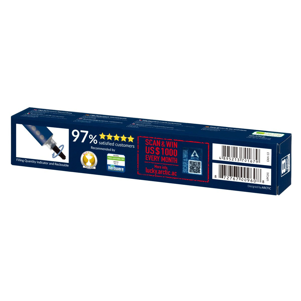 ARCTIC MX-4 kølekomponent Termisk pasta 8,5 W/mK 45 g
