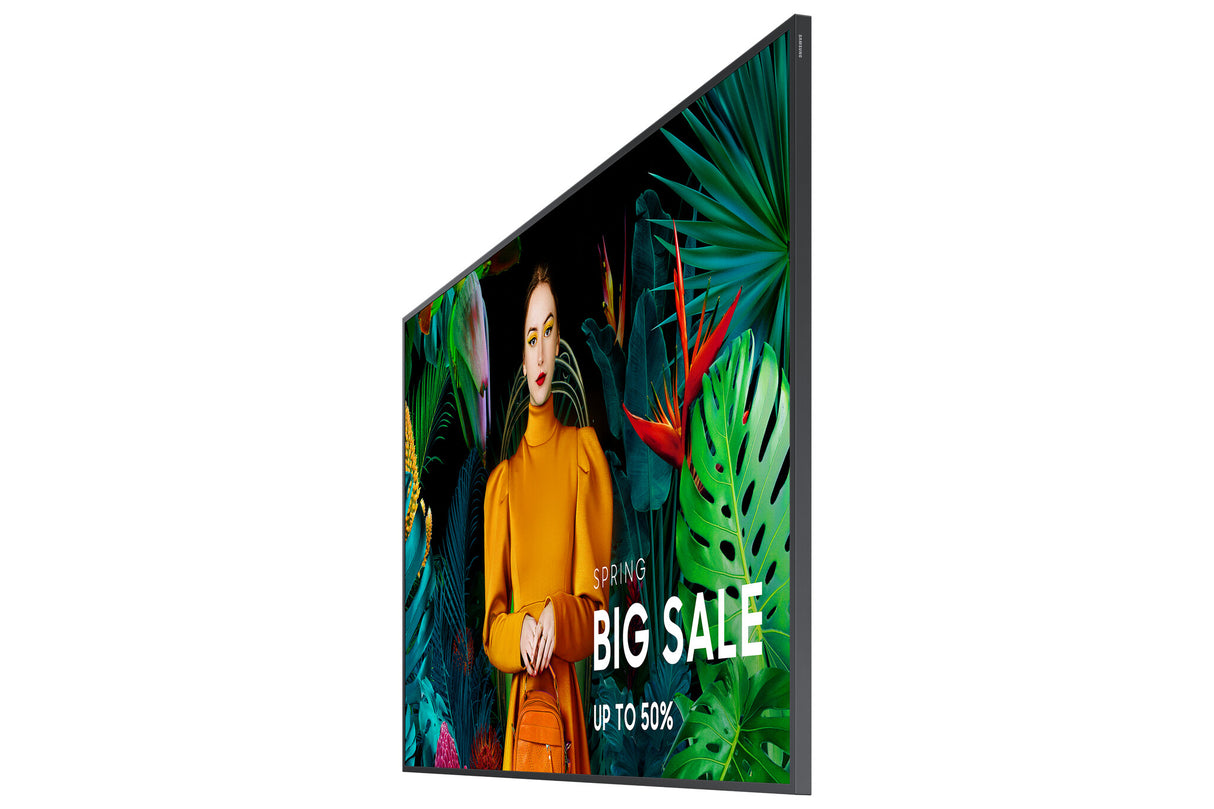 Samsung QM55C Digital fladpaneldisplay 139,7 cm (55") LCD Wi-Fi 500 cd/m² 4K Ultra HD Sort Tizen 24/7