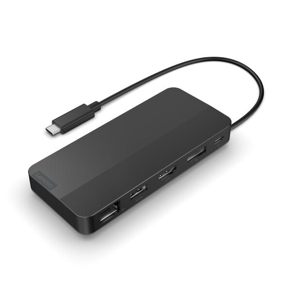 Lenovo 40B90100EU dockingstation Ledningsført USB 3.2 Gen 1 (3.1 Gen 1) Type-C Sort