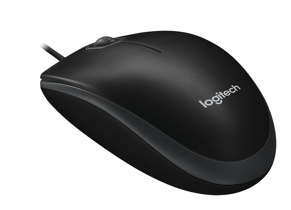 Logitech B100 mus Kontor Ambidextrous USB Type-A Optisk 800 dpi
