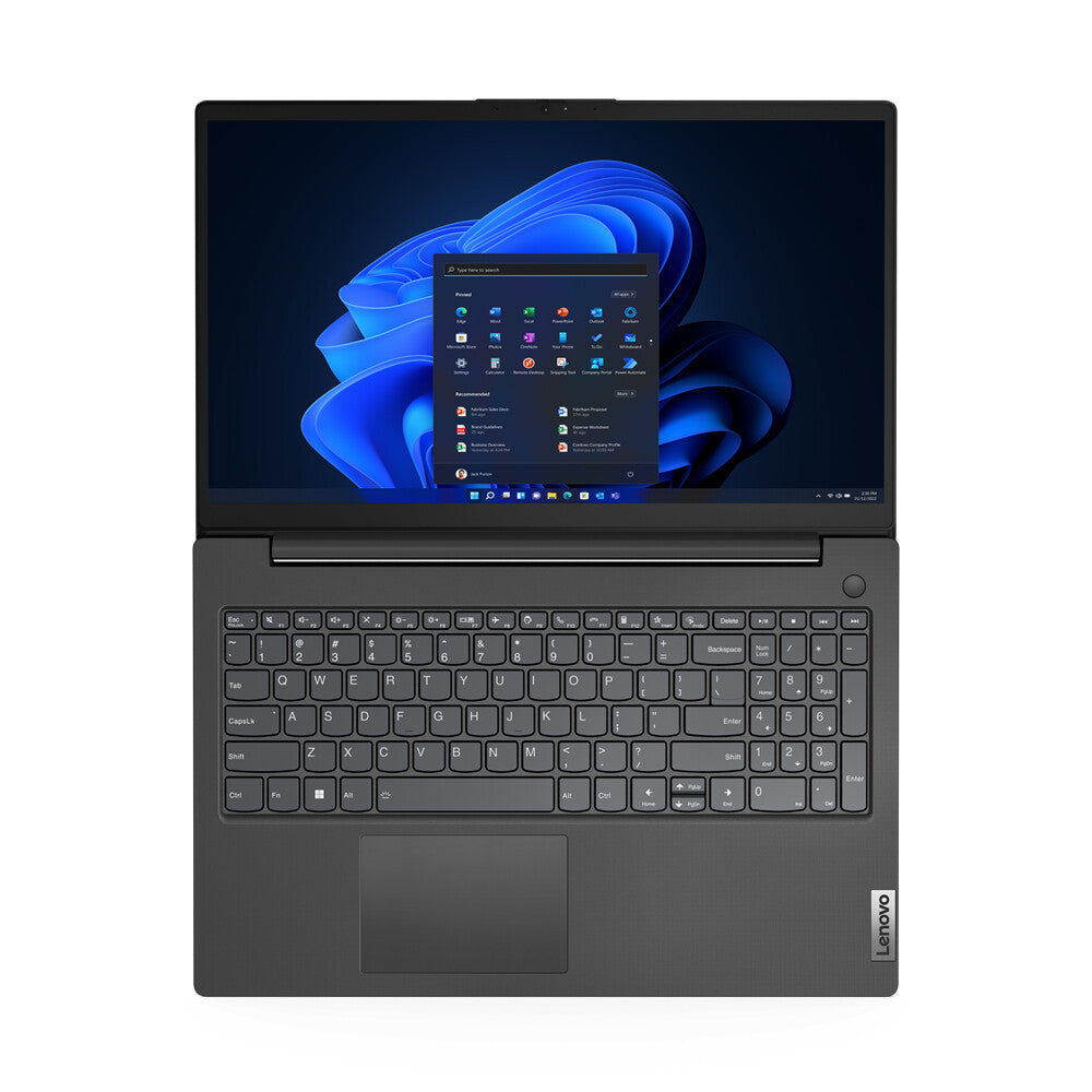 Lenovo V15 G4 ABP AMD Ryzen™ 7 7730U Laptop 39,6 cm (15.6") Fuld HD 16 GB DDR4-SDRAM 512 GB SSD Wi-Fi 6 (802.11ax) Windows 11 Home Nordisk Sort