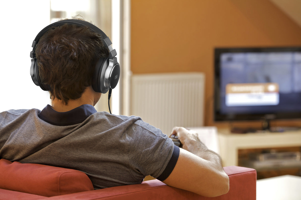 Muse M-275 CTV Hovedtelefoner Ledningsført Headset Sort