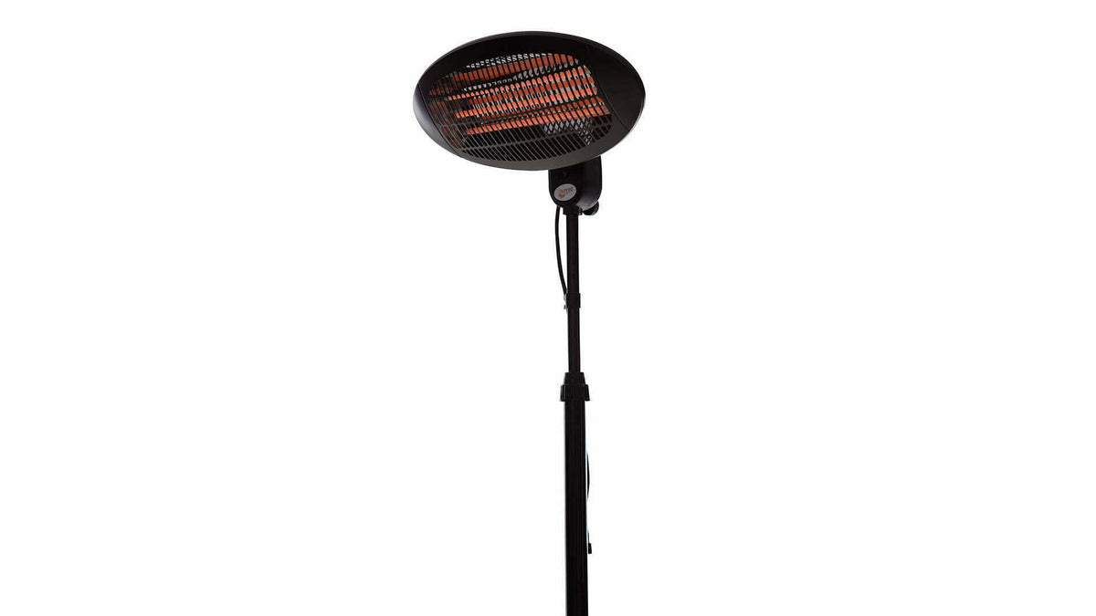 Sunred SMQ2000A electric space heater Indoor & outdoor Black 2000 W Quartz electric space heater