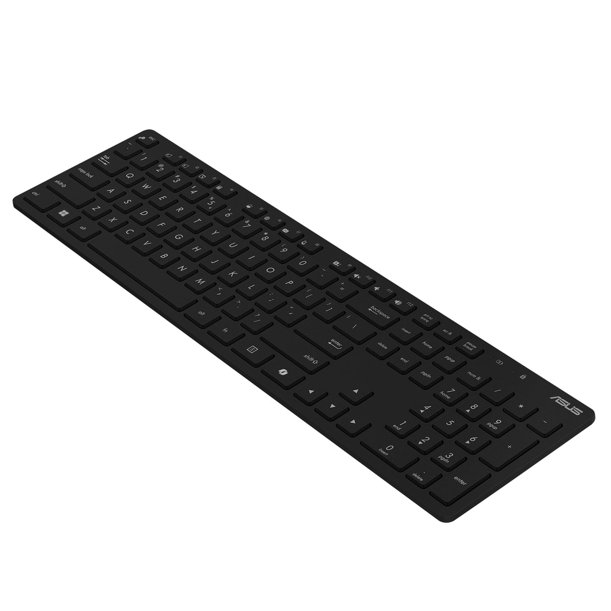 ASUS W5000 Wireless Keyboard and Mouse Set tastatur Mus inkluderet Universel RF trådløst Sort