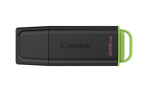 Kingston Technology DataTraveler Exodia USB-nøgle 256 GB USB Type-A 3.2 Gen 1 (3.1 Gen 1) Sort, Grøn