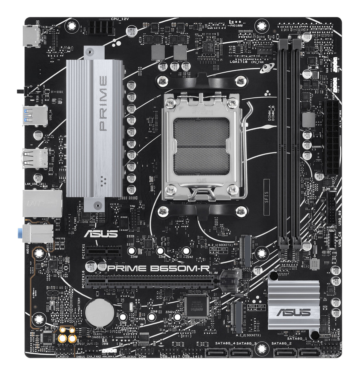 ASUS PRIME B650M-R AMD B650 Sokkel AM5 micro ATX