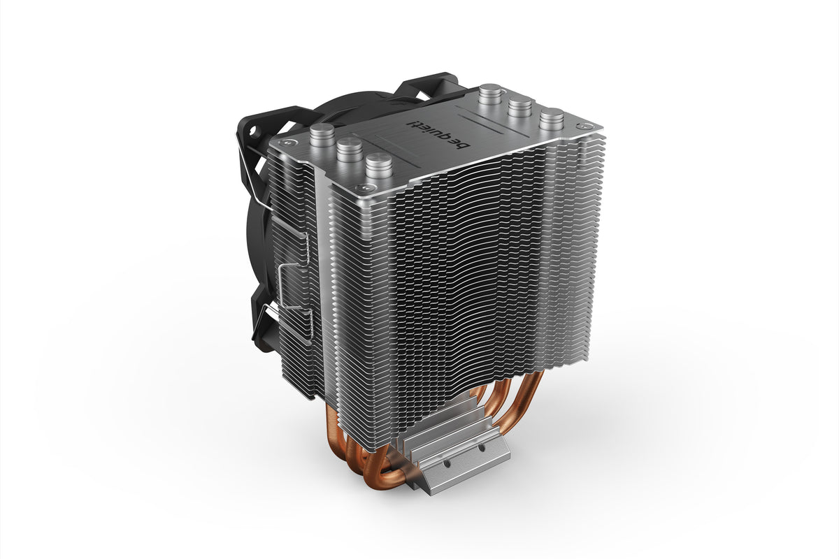 be quiet! Pure Rock Slim 2 Processor-køler 1-pack Sort Sølv 92 mm