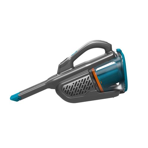 Black & Decker BHHV520BF-QW handheld vacuum Blue, Silver, Titanium Bagless
