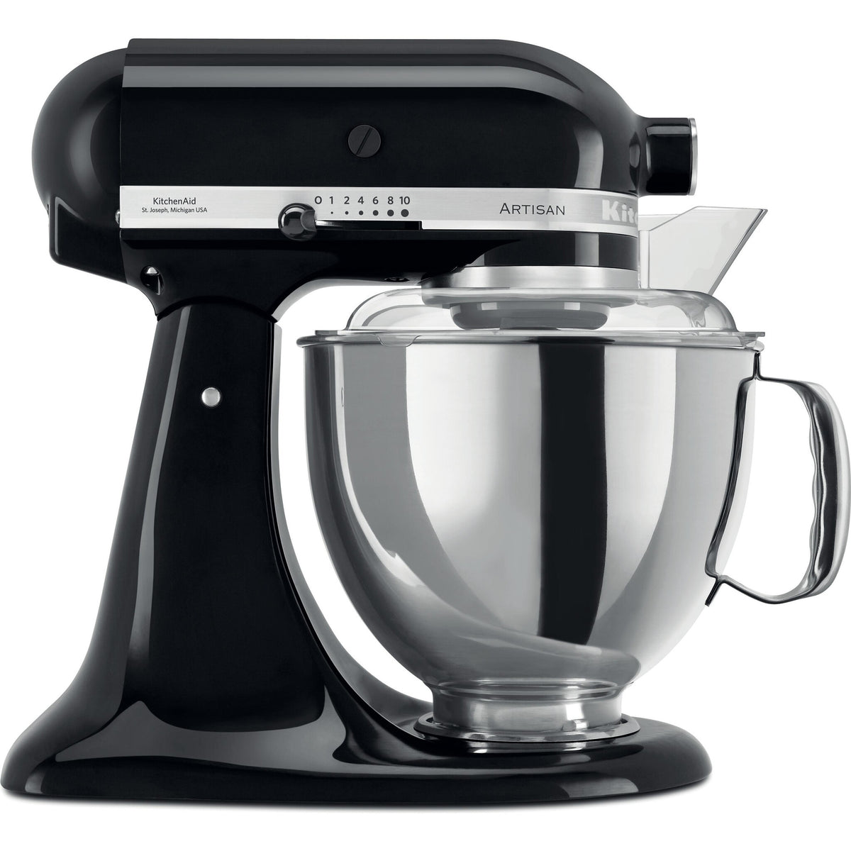 KitchenAid Artisian Food Processor 4.8, 300W, 10 Speed, Onyx Black EU 5KSM175PSEOB
