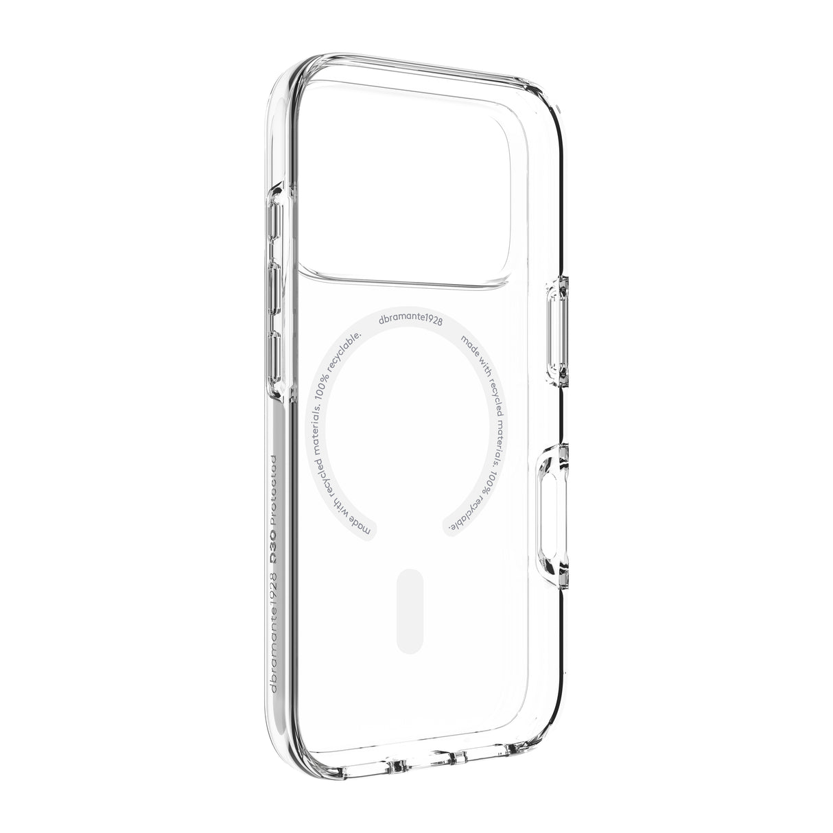 dbramante1928 Iceland Ultra D3O MS mobiltelefon etui Cover Transparent