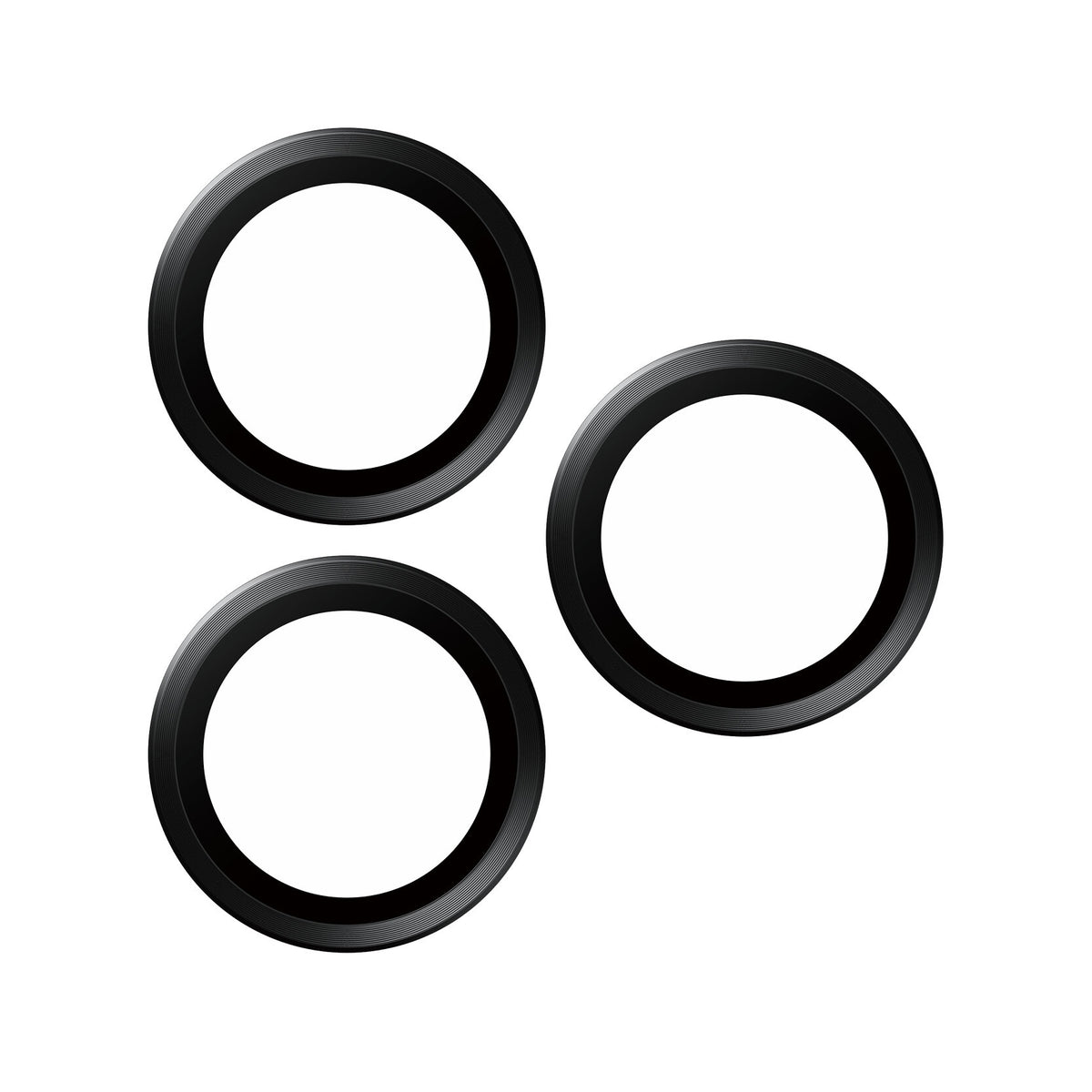 PanzerGlass ® Hoops® Metal Kameralinsebeskytter Sort iPhone 15 Pro | 15 Pro Max