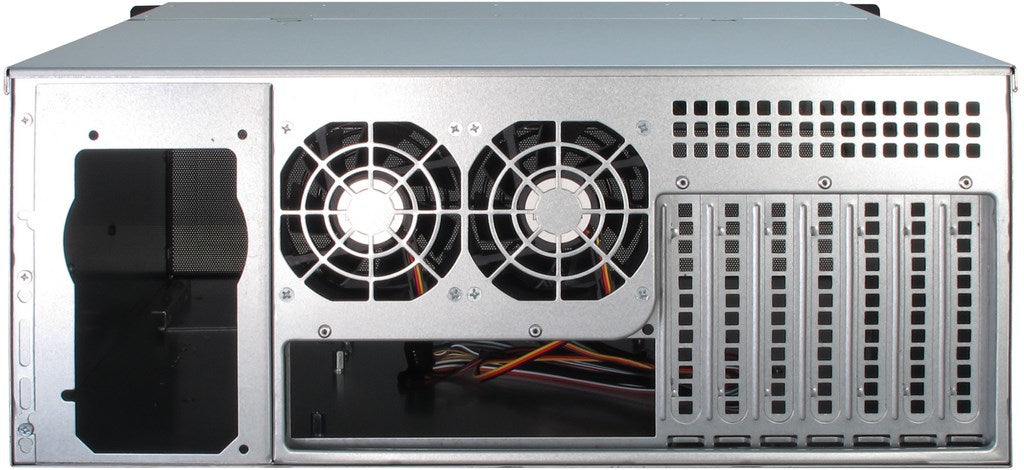 Inter-Tech IPC 4U-4408 Rackversion Forlænget ATX / SSI EEB Sort Grå