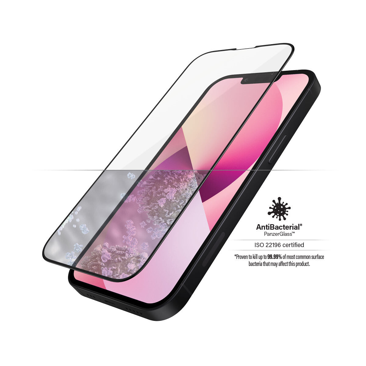 PanzerGlass ® Skærmbeskyttelse iPhone 13 Mini | Edge-to-Edge
