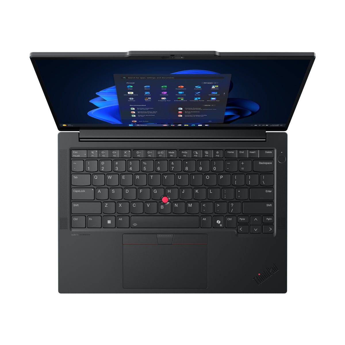 Lenovo ThinkPad E14 Gen 7 (AMD) AMD Ryzen™ 7 250 Laptop 35,6 cm (14") WUXGA 16 GB DDR5-SDRAM 512 GB SSD Wi-Fi 6E (802.11ax) Windows 11 Pro Sort Engelsk