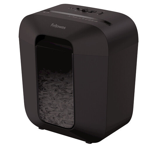 Fellowes Powershred LX25 papirmakulator Delvist makulering Sort