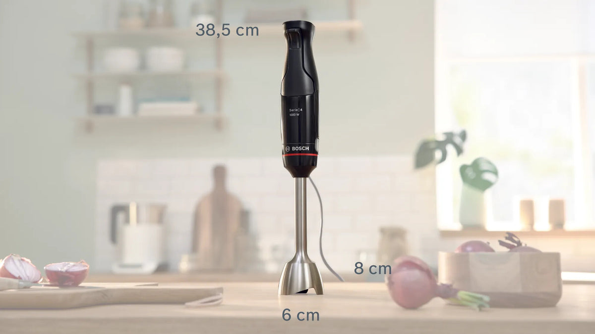 Bosch Serie 4 MSM4B620 blender 0,6 L Nedsænkning blender 1000 W Sort