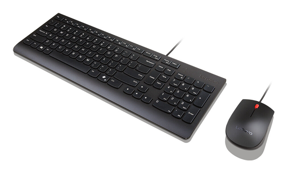 Lenovo 4X31R64446 tastatur Mus inkluderet Universel USB Nordisk Sort