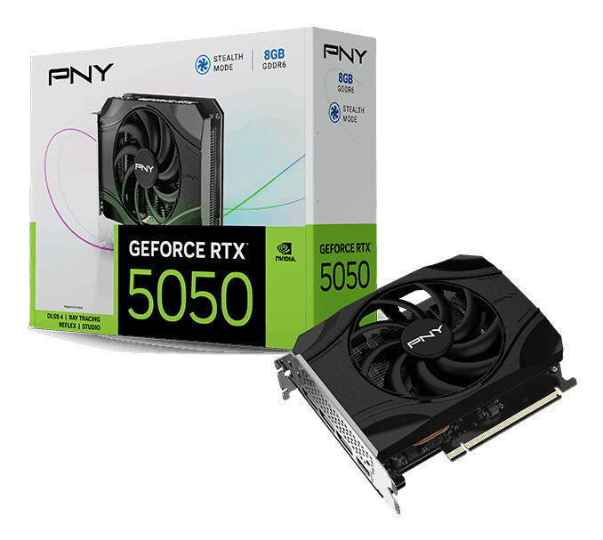 PNY NVIDIA GeForce RTX 5050 8GB GDDR7 SDRAM