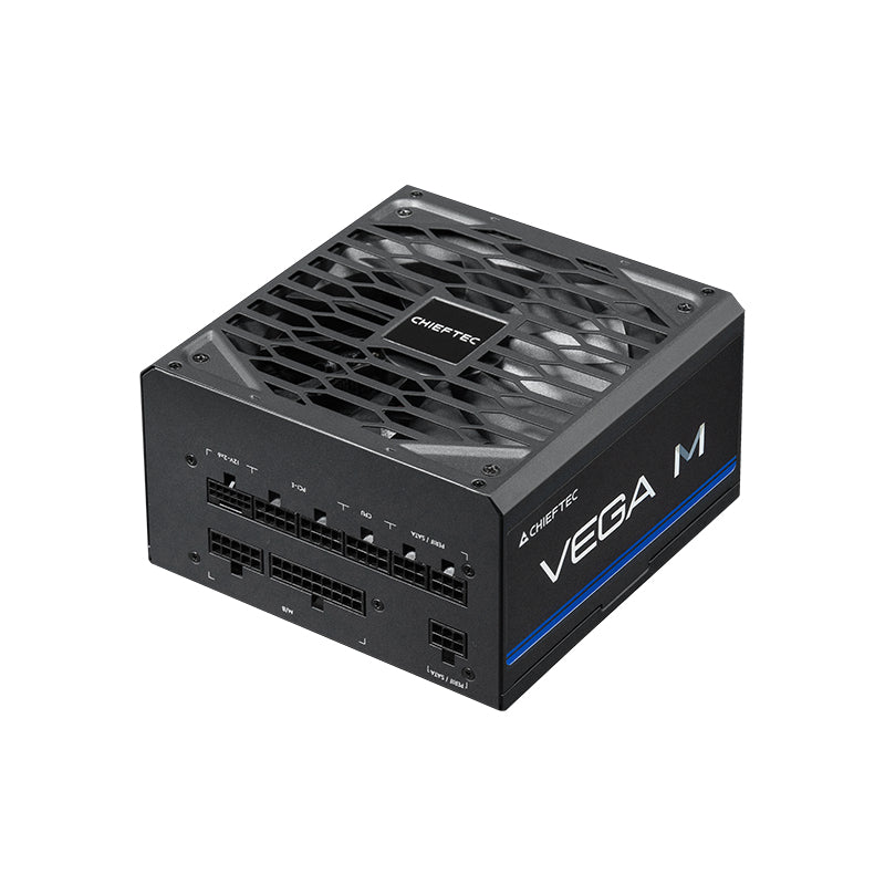 Chieftec Vega PPG-750-C enhed til strømforsyning 750 W 20+4 pin ATX ATX Sort