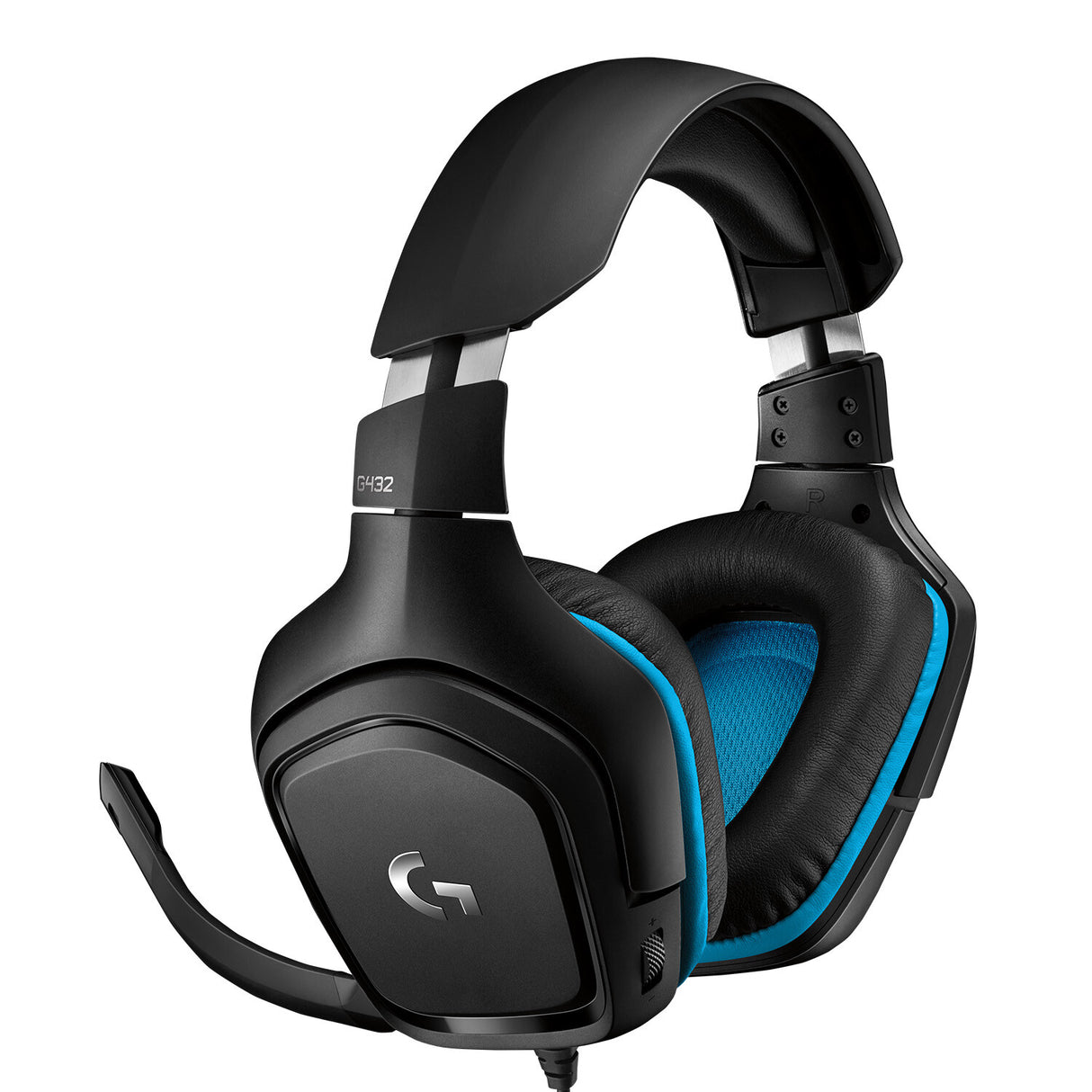 Logitech G 981-000770 hovedtelefoner/headset Ledningsført Spil Sort, Blå