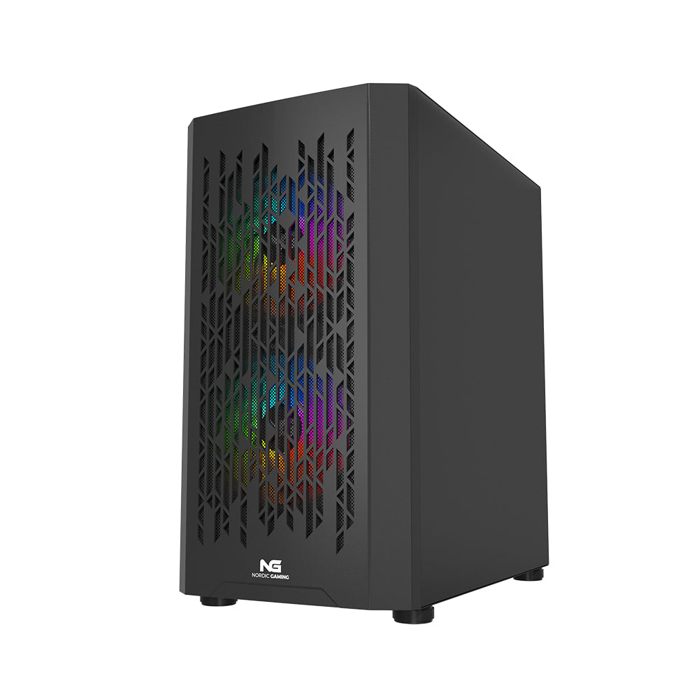 Nordic Gaming Fenris RGB Mini Tower micro-ATX Sort