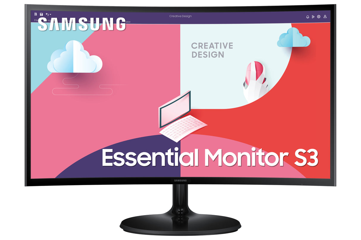 Samsung S27C364EAU 27 VA 1920 x 1080 (Full HD) VGA (HD-15) HDMI 75Hz