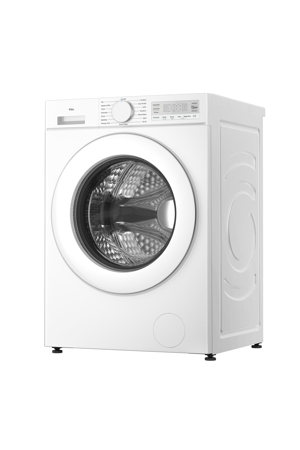 TCL F4 FF1244WA1NE vaskemaskine Front-læsning 12 kg 1400 rpm Hvid