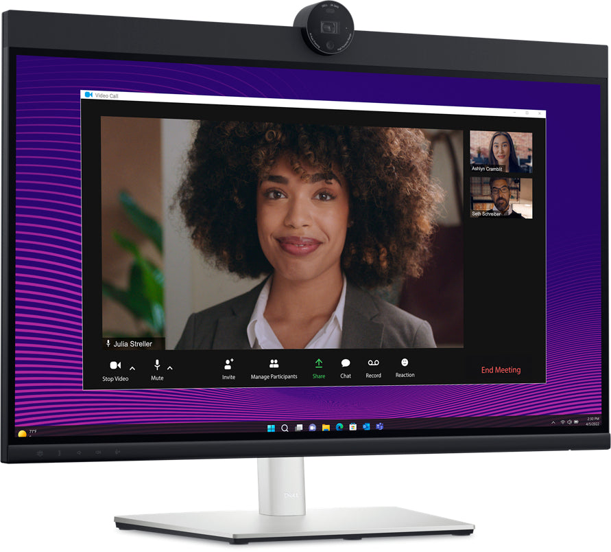 Dell 27 Video Conferencing Monitor P2724DEB 27 IPS 2560 x 1440 (2K) HDMI DisplayPort USB-C 60Hz
