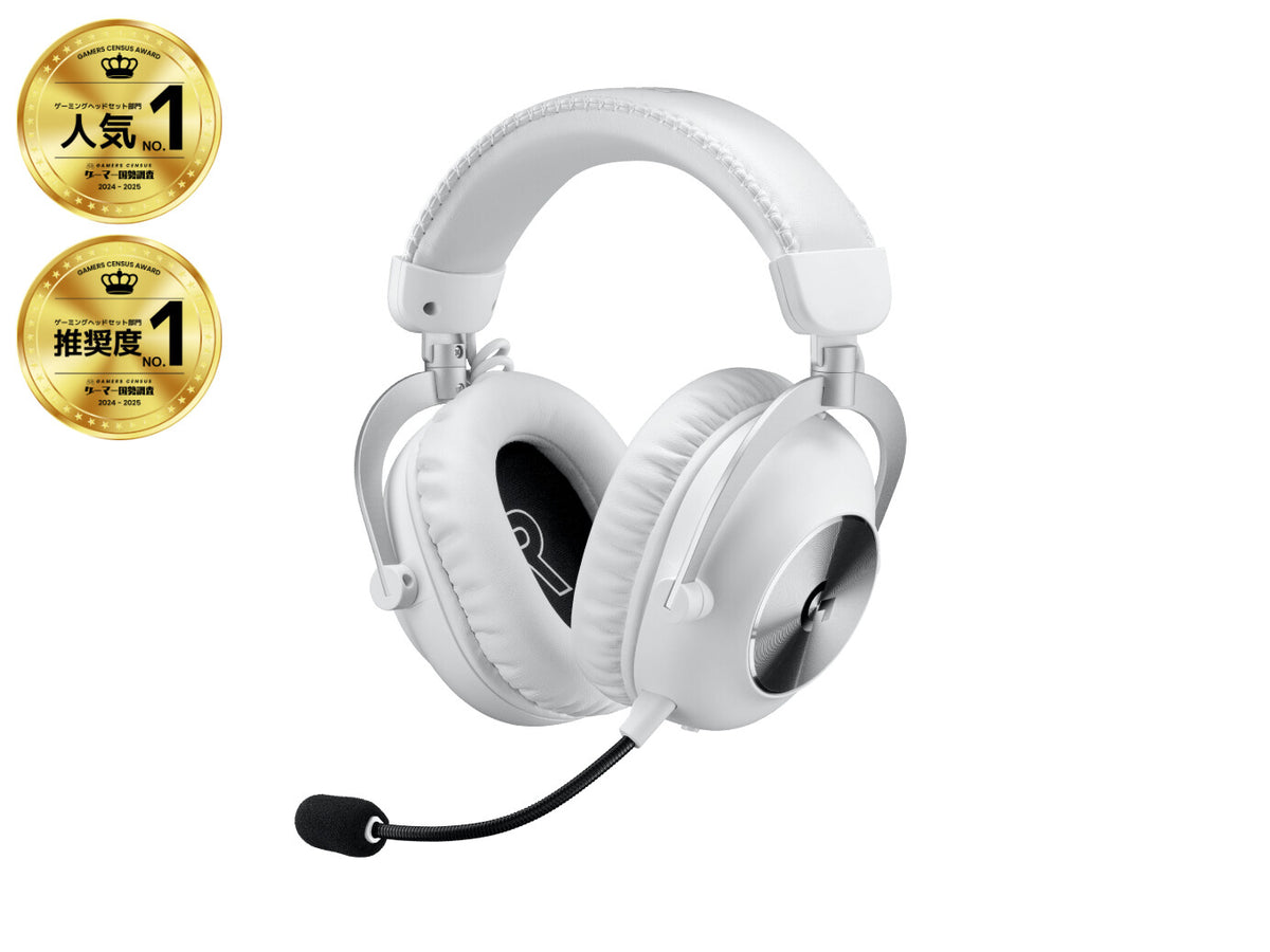 Logitech G Pro X 2 Trådløs Kablet Høretelefoner Hvid
